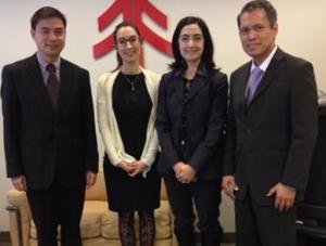 From right: Consul General Neil Frank Ferrer, Ms. Kaity-Arsoniadis-Stein, President and Secretary General of the International Ship-Owners Alliance of Canada,  Ms. Georgia Papadimitriou, and Consul Rogelio Villanueva Jr. (vancouverpcg.org)