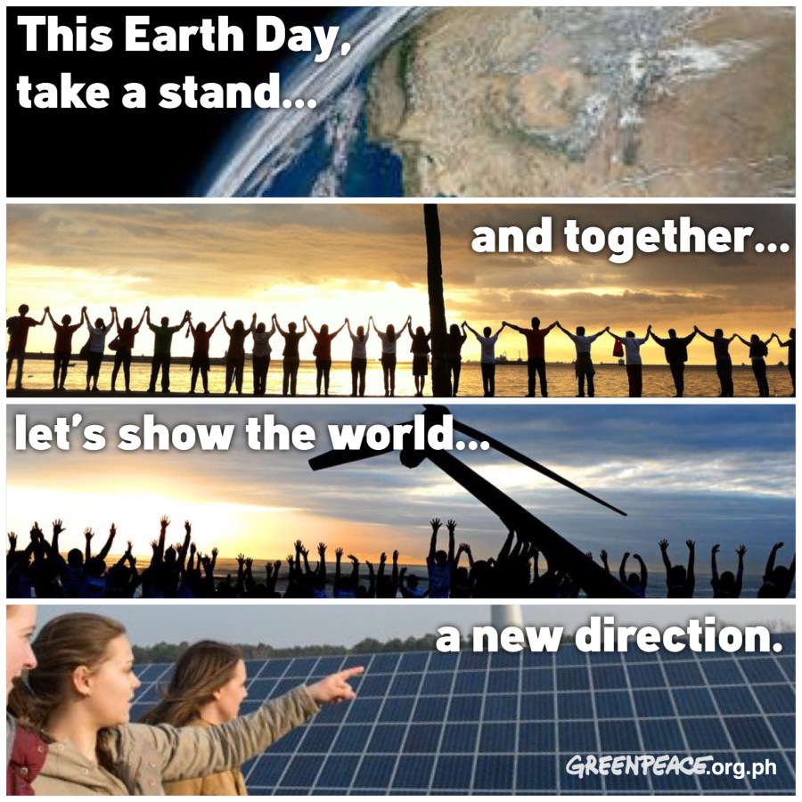 EarthDay2015GreetingsFromGreenpeacePhilippines