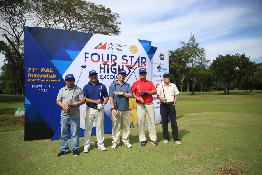 PAL Seniors ceremonial tee off