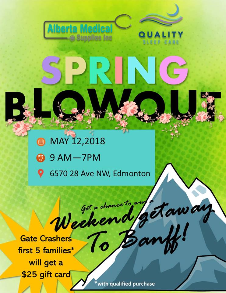 QSC May 12 Spring Blowout